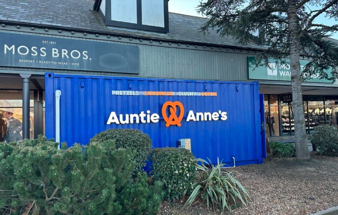 Auntie Anne will open a new store in Cheshire Oaks Designer Outlet